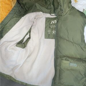 Gently worn toddler boy coat & vest! Size 2-3 and 3-4